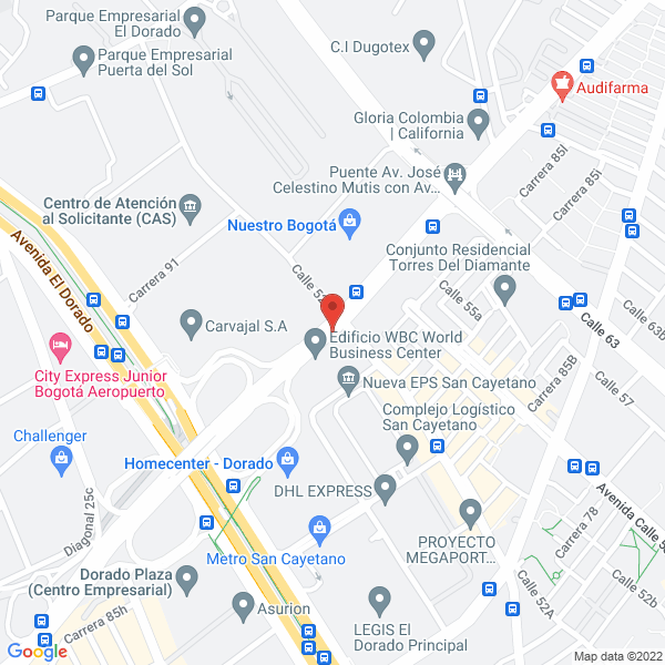 Mapa de Velnec S.A.