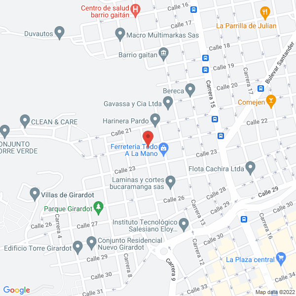 Map of Indutrillos S.A.