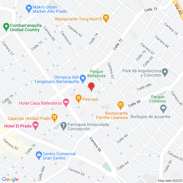 Map of Oilvex S.A.S.