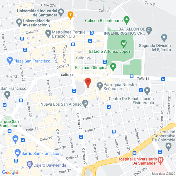 Map of Hidratamos Colombia S.A.S.