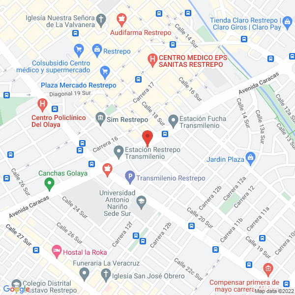 Mapa de Bimotor Concesionario S.A.S.