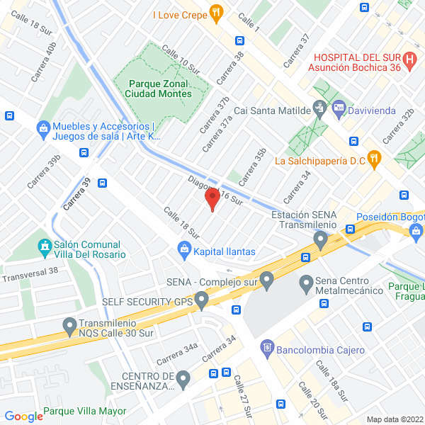 Mapa de Plandepro S.A.S.