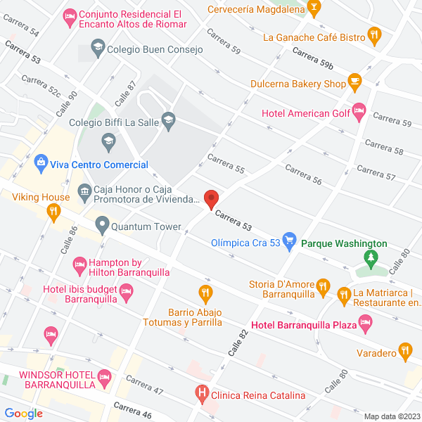 Map of Vikna S.A.S.