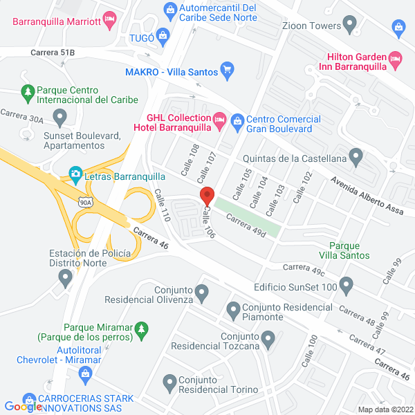 Map of Cinergia Image Lab. S.A.S.