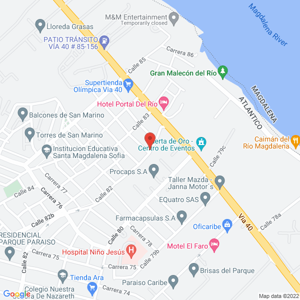Map of Mediplus Colombia S.A.S.