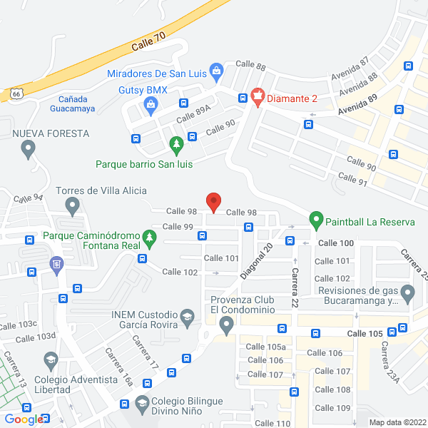 Map of Distribuidora Medibonar S.A.S.