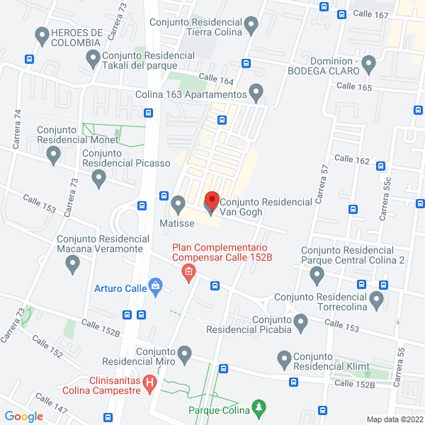 Mapa de Global Red Bogotá Ltda.