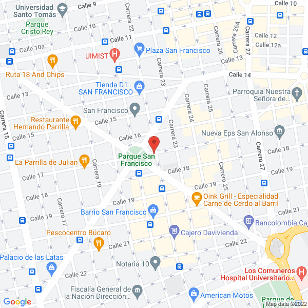 Map of Agroamor S.A.S.