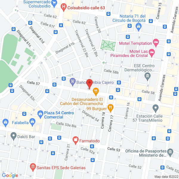 Mapa de Optimizarq S.A.S.