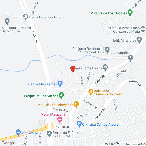 Map of Orbi Electricos Y-O Juan Carlos Moreno Ardila S.A.S.