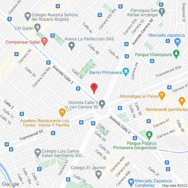 Mapa de Previtec Ltda.
