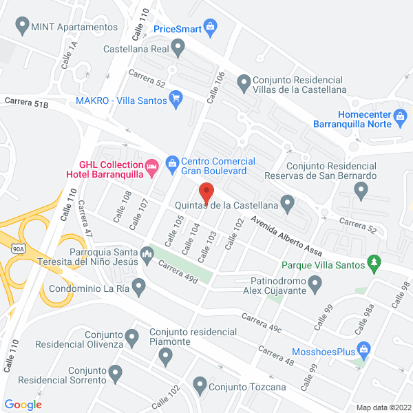 Map of Visfer S.A.S.