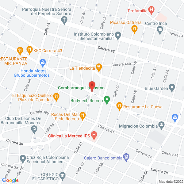Map of Electrica A.C. S.A.S.