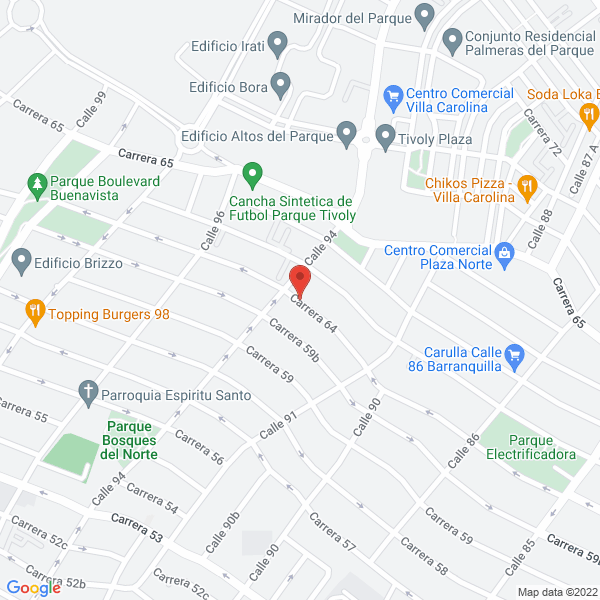 Map of Maluver Global Traders - Magtra S.A.S.