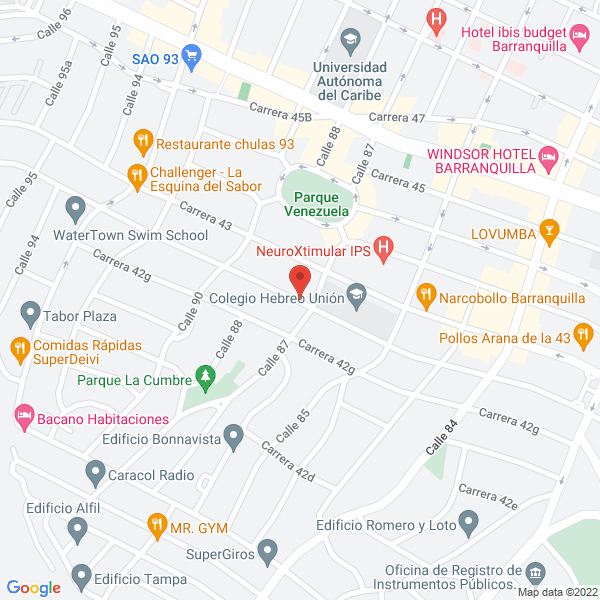 Map of E-Tres S.A.S.