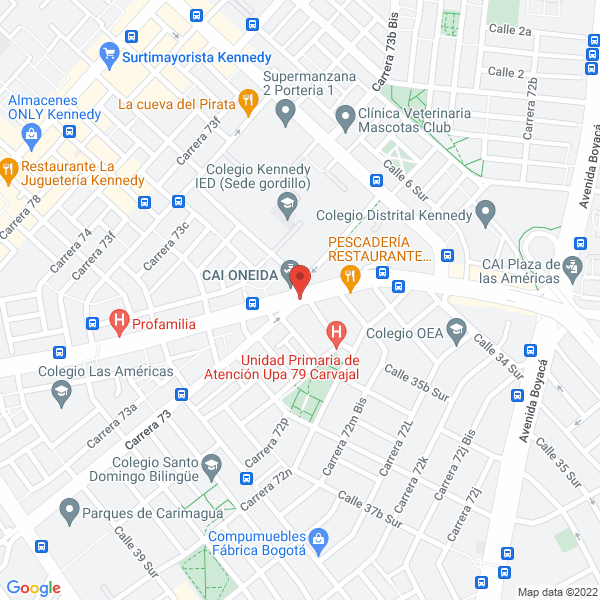 Mapa de Simak S.A.S.