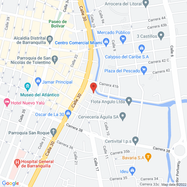 Map of Marque- Aluminio S.A.S.