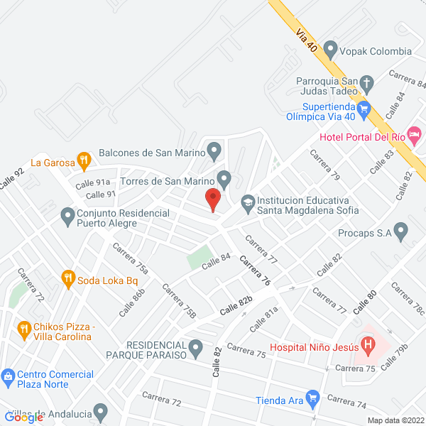 Map of Decorpint E.U.