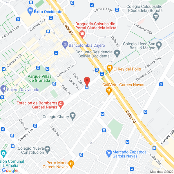 Mapa de Canon Copinítido