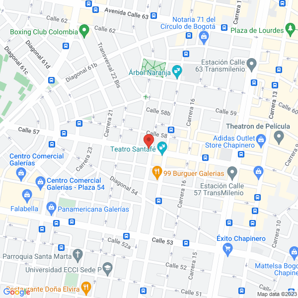 Mapa de Rodríguez Ángel Y Cía S A S - Rodriángel S.A.S.