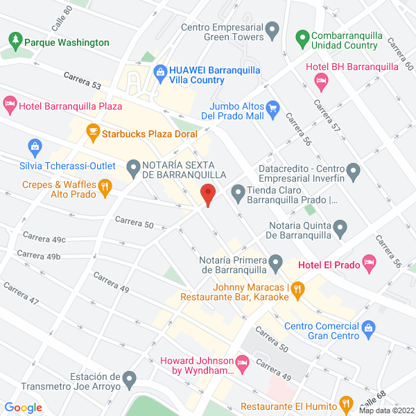 Map of Sandyl S.A.S.