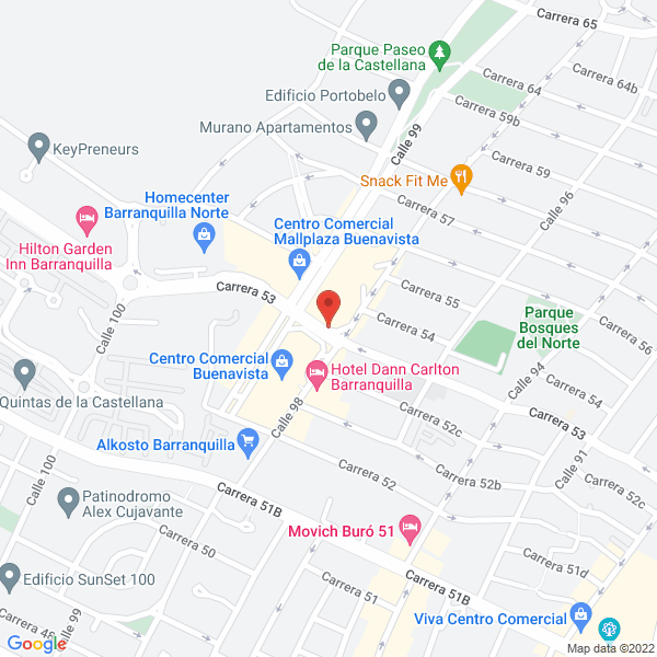 Map of Hecomovic Group S.A.S.