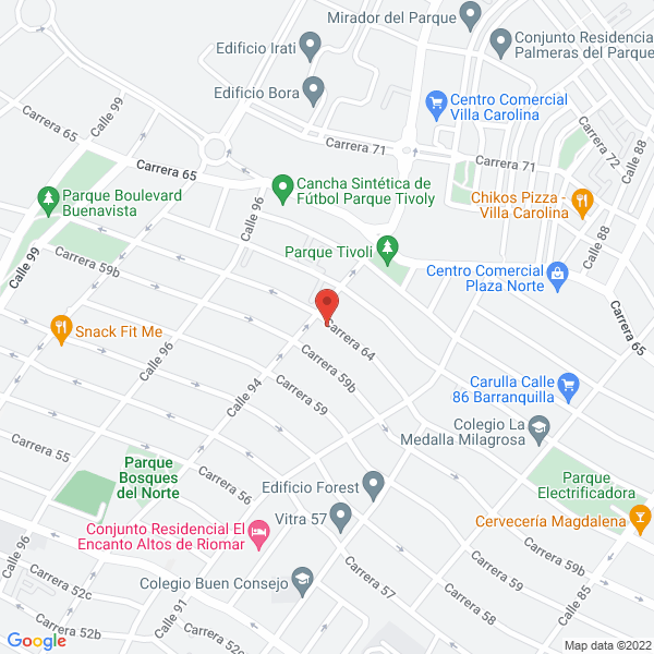 Map of Comtubos S.A.S.