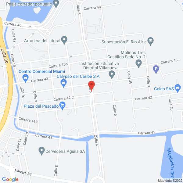 Map of Paretos Colombia S.A.S.