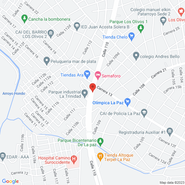 Map of Induforma S.A.S.