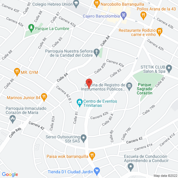 Map of Diseño Y Desarrollo Jl S.A.S.