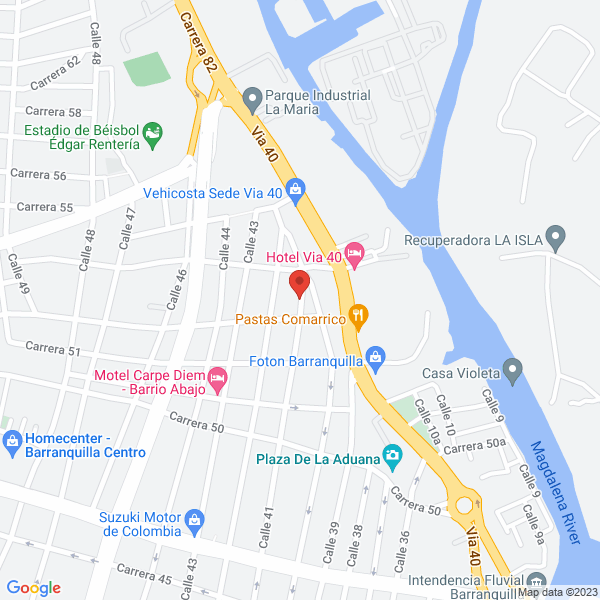 Map of Negocios & Comercializadora Salebe S.A.S. Sigla Necosa S.A.S.