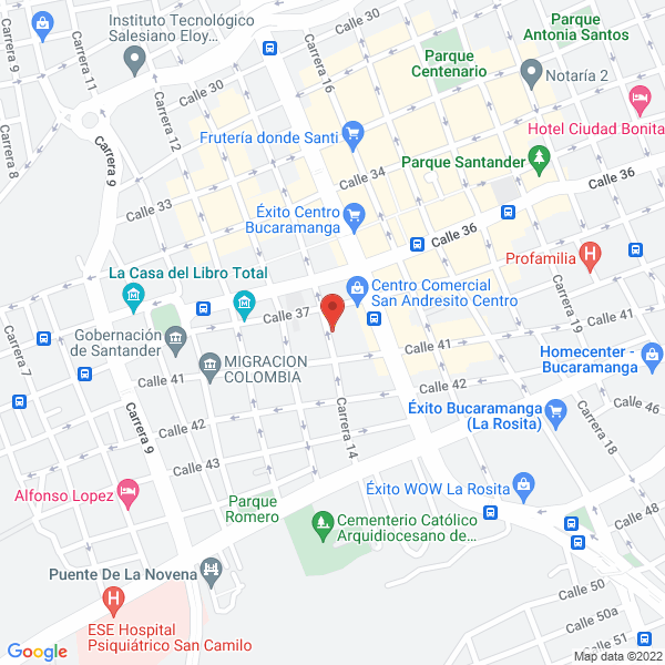 Map of Industrias Plasticas Jaerplast S.A.S