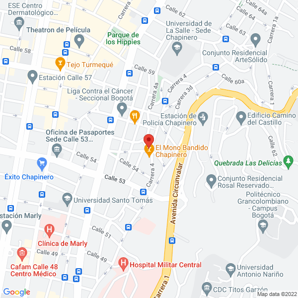 Mapa de Burgos Contadores Asociados Ltda.