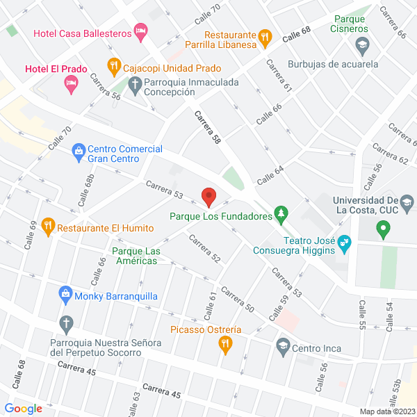 Map of Tecnisoluciones Industriales S.A.S. Sigla Ts Ind. S.A.S.