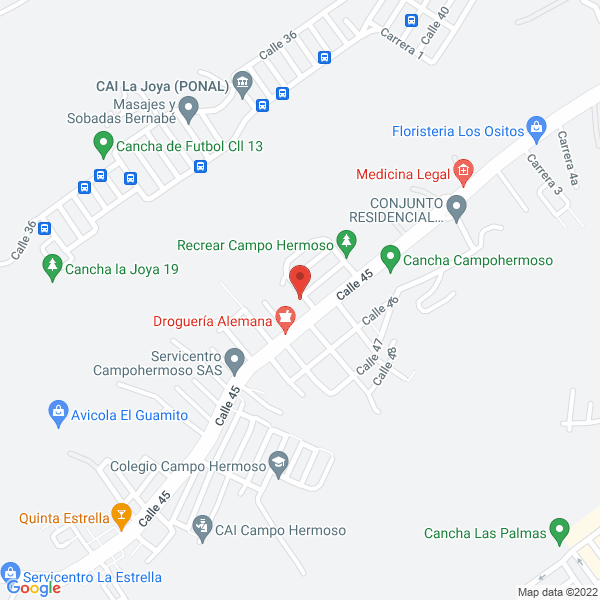 Map of M.A.S. Servicios Y Soluciones S.A.S.