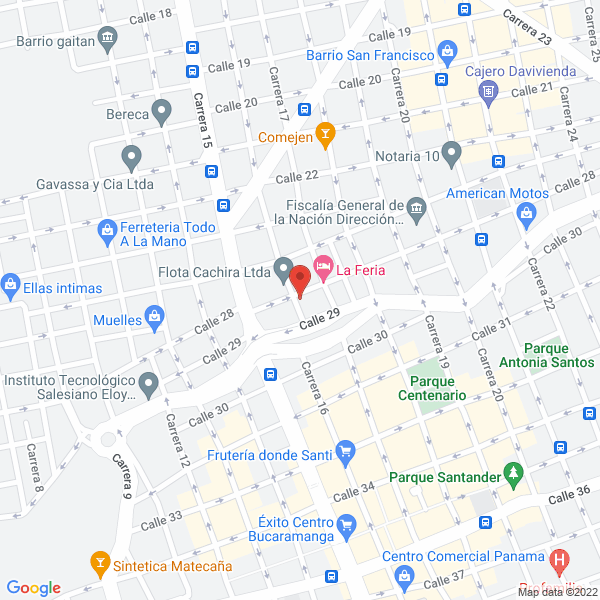 Map of Granero Cachira S.A.S.
