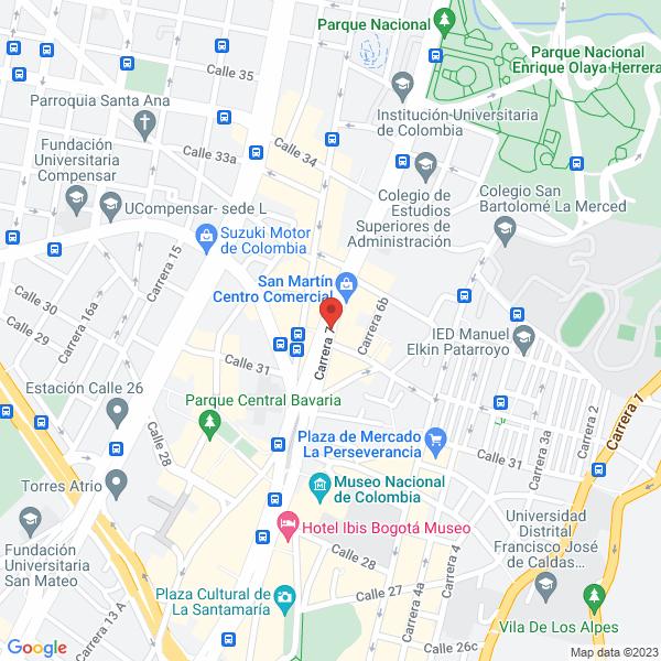 Mapa de Capf Spinning Center Gym Capital Tower