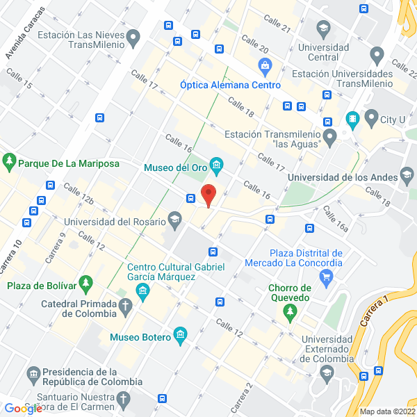Mapa de C.I. The Best Emeralds