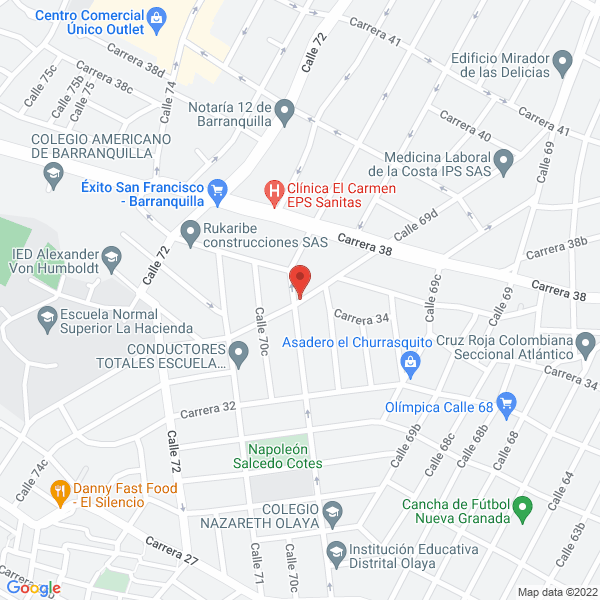 Map of Construtransportes S.A.S.