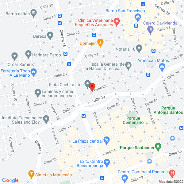 Map of Grupo Empresarial Artesa S.A.S.