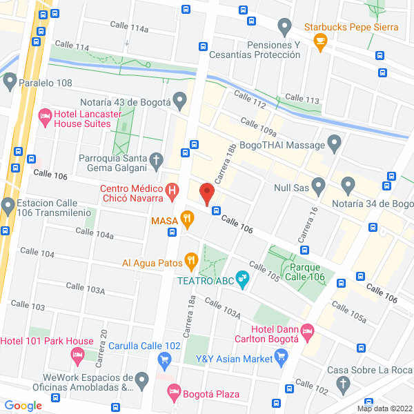 Mapa de Bartucci S.A.S.