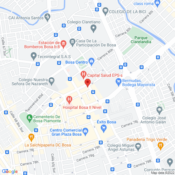 Mapa de Pintubosa Ltda.