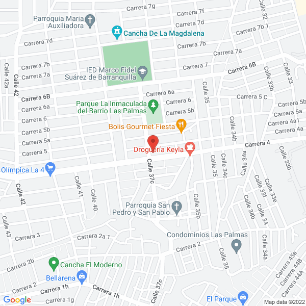 Map of Importadora Bleime S.A.S.