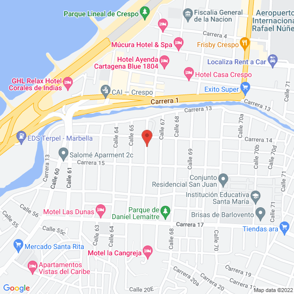 Map of Acabados Y Construcciones Pinto S.A.S
