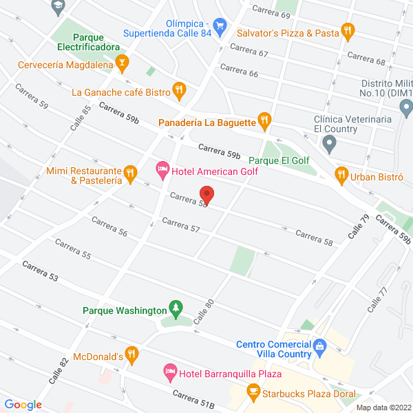 Map of Balat S.A.S.