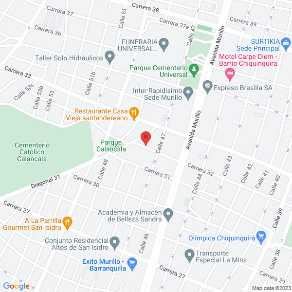 Map of Distribuciones Y Montajes A.M. S.A.S. Sigla Dismontajes A.M. S.A.S.
