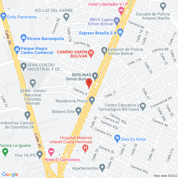 Map of Soluciones Importadas Ltda.