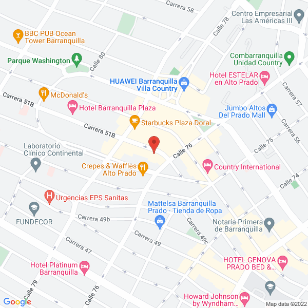 Map of Technoelectric S.A.S.