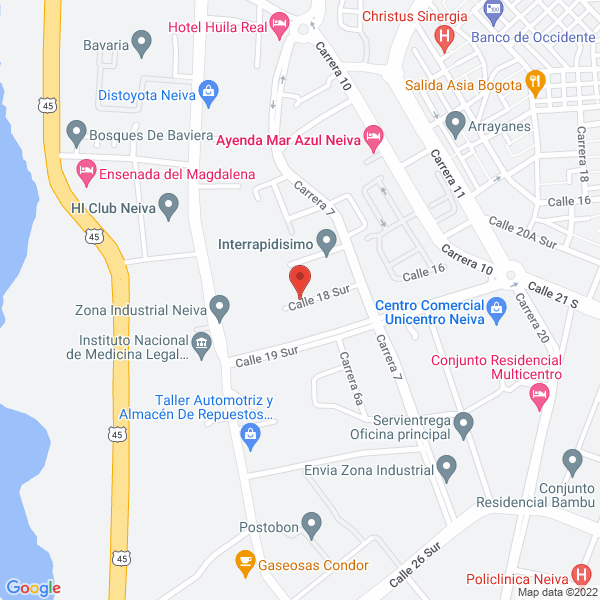 Map of Industrias Stahl S.A.S.