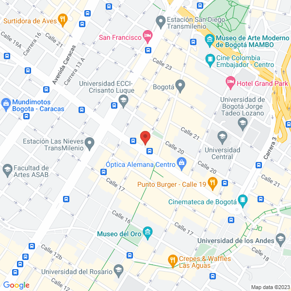 Mapa de Deconavi S.A.S.